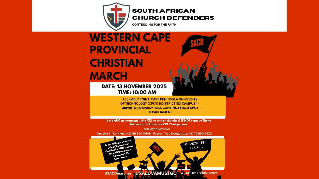 Western Cape Provincial Christian March